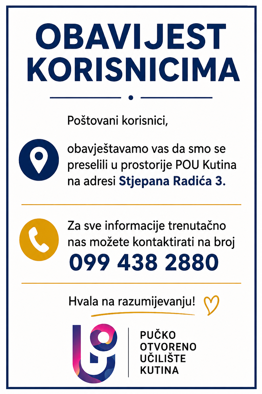 Slika POU Kutina